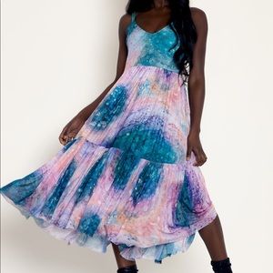 Blackmilk Jupiter Sheer Midaxi Dress - M